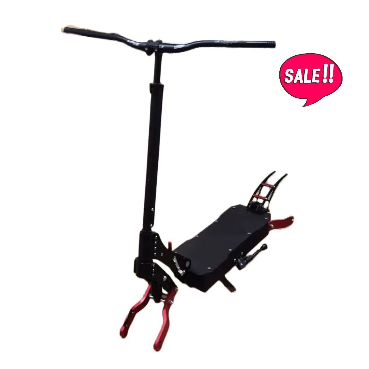 Electric scooter E5A frame 11inch C fork shock absorber open size 150mm aluminum alloy adult folding electric scooter part