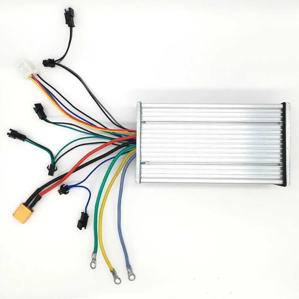 ZB 72V 50A Controller for Dual Motor 7000W Electric scooter Hall Brushless Controller AB Front and Rear Drive Controller