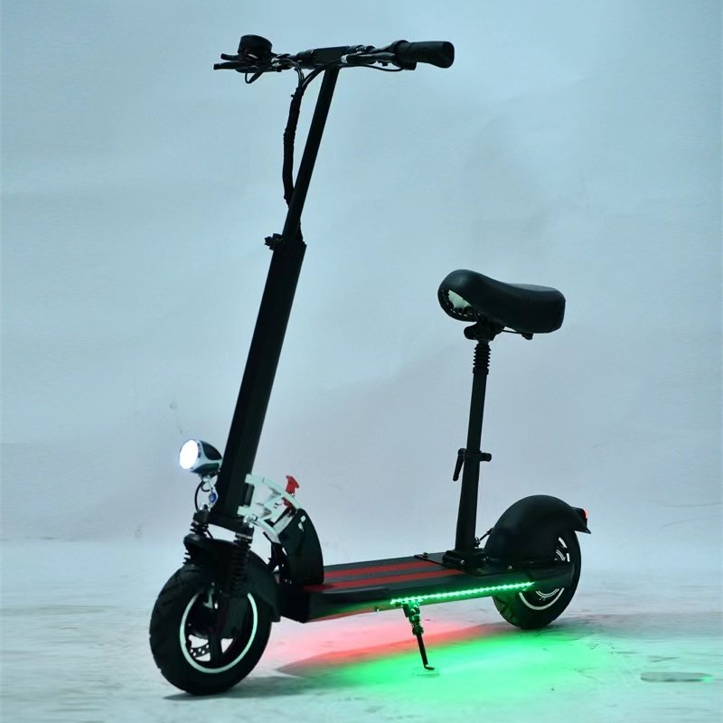 Drop Shipping Stock C043 Scooter 800W 10 Inch Foldable Mobility Adult Electric Scooters with Bluetooth