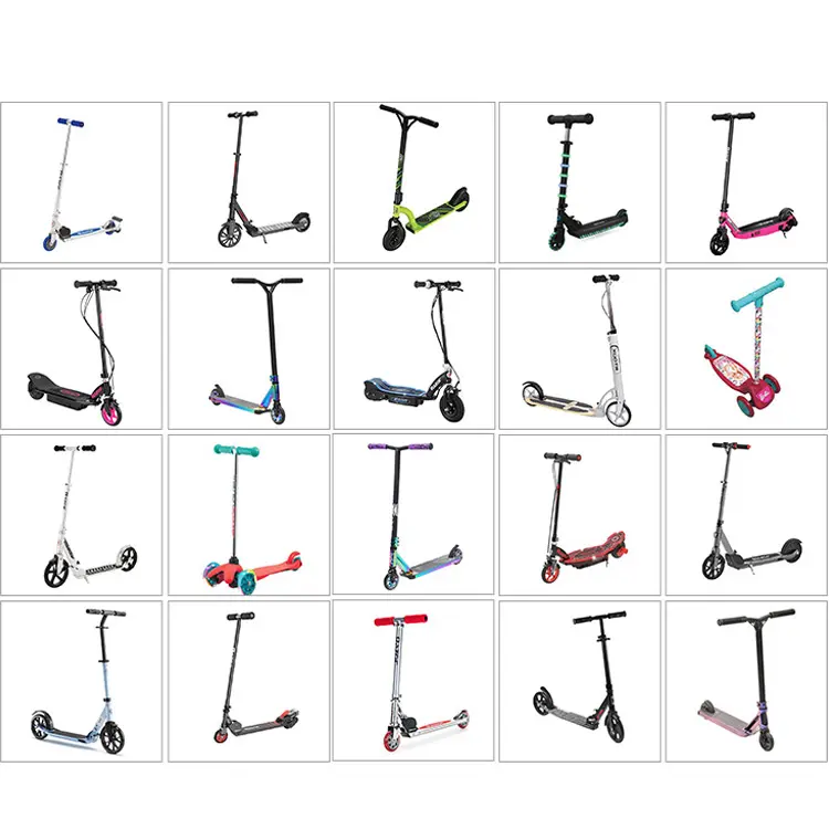 Foldable Electric Scooter Adult Fast 250W 180W Portable Drive Adults Eu Warehouse Scooters Powerful