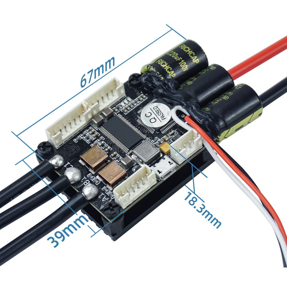Flipsky ESC4.20 based on VESC 4.12 Electric Scooter Skateboard Motor Control VESC