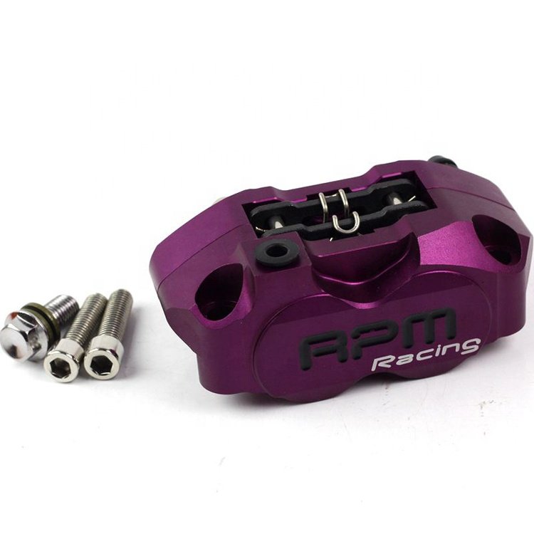 Universal Motorcycle Brake Calipers With 4 Pistons for Scooter Brake Caliper for Motorcycle