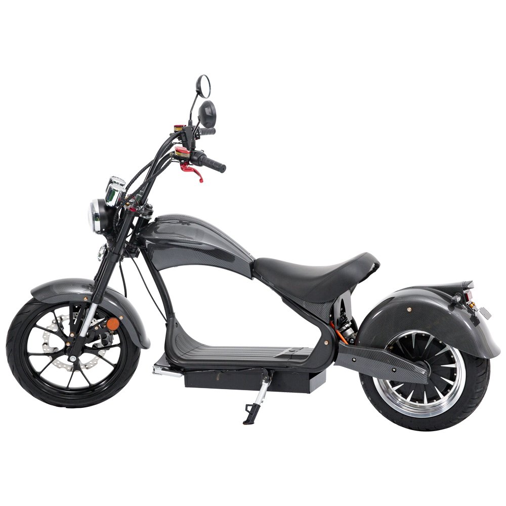 3PLUSCOCO Hot Sale MH3 High speed 2000W Fat Tire Citycoco Electrical Scooter e Chopper Motorcycle