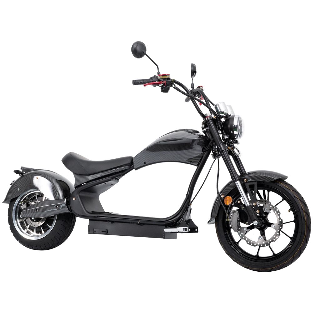 3PLUSCOCO Hot Sale MH3 High speed 2000W Fat Tire Citycoco Electrical Scooter e Chopper Motorcycle