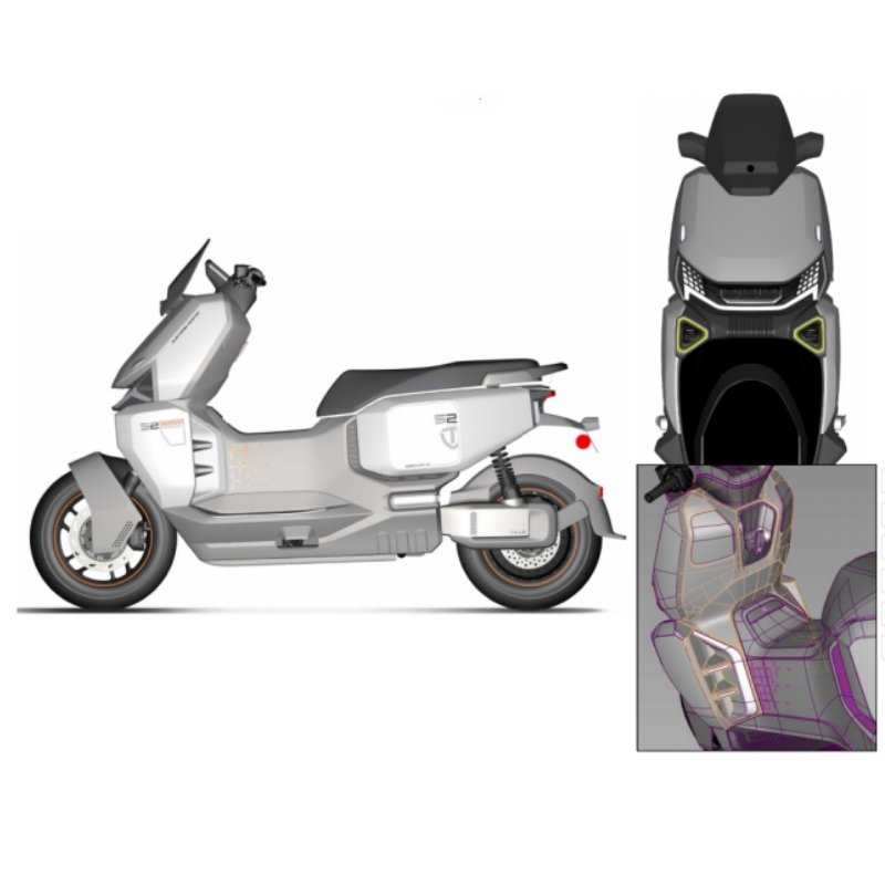 Customizable Plastic Body Kits for Motorcycle E-Bike E-Scooter Injection Mold Vehicle Mold