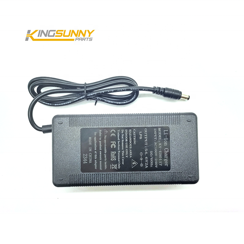 Bicycle Parts 54.6V 2A Charger for Lithium battery 48V 2A DC2.1 Ebike parts accessories Recharger