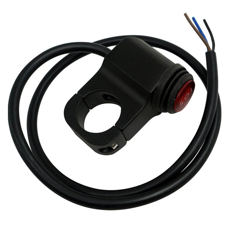 Motorcycle Modification Accessories ON-OFF-ON Ignition Switch for Handlebar and Headlight One Switch