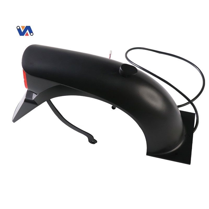 New Image Original Rear Fender For Segway Ninebot KickScooter E2/ E2 Plus Mudguard With Taillight Bracket Assembly Parts