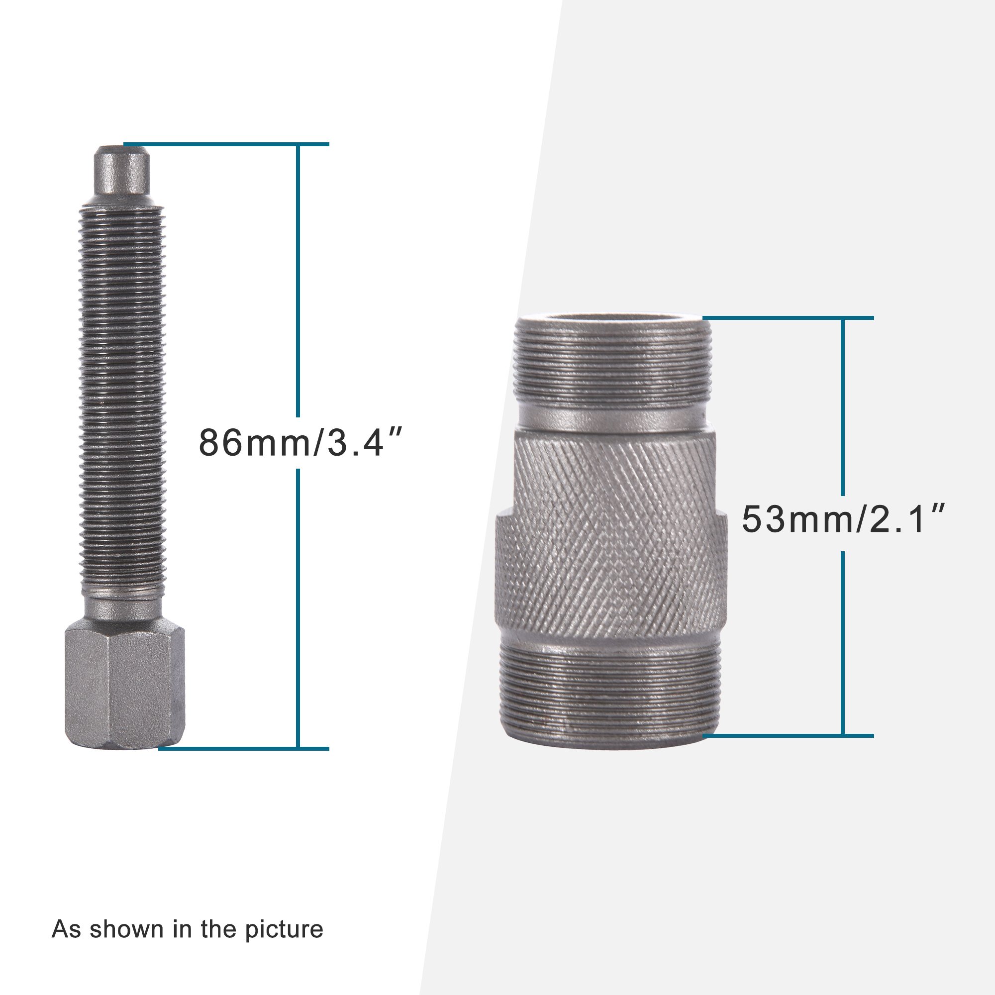 GOOFIT 24mm 27mm Outside Threads Puller Replacement For GY6 Chinese Scooter Parts Pit Bike ATV Dirt Bike