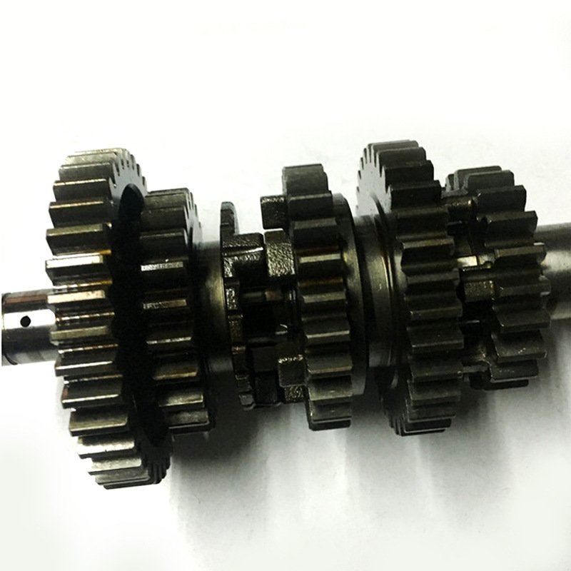 Motorcycle Gear Box Output Shaft & All Gears for scooter YBR 125 JYM125 Main and auxiliary shaft assembly