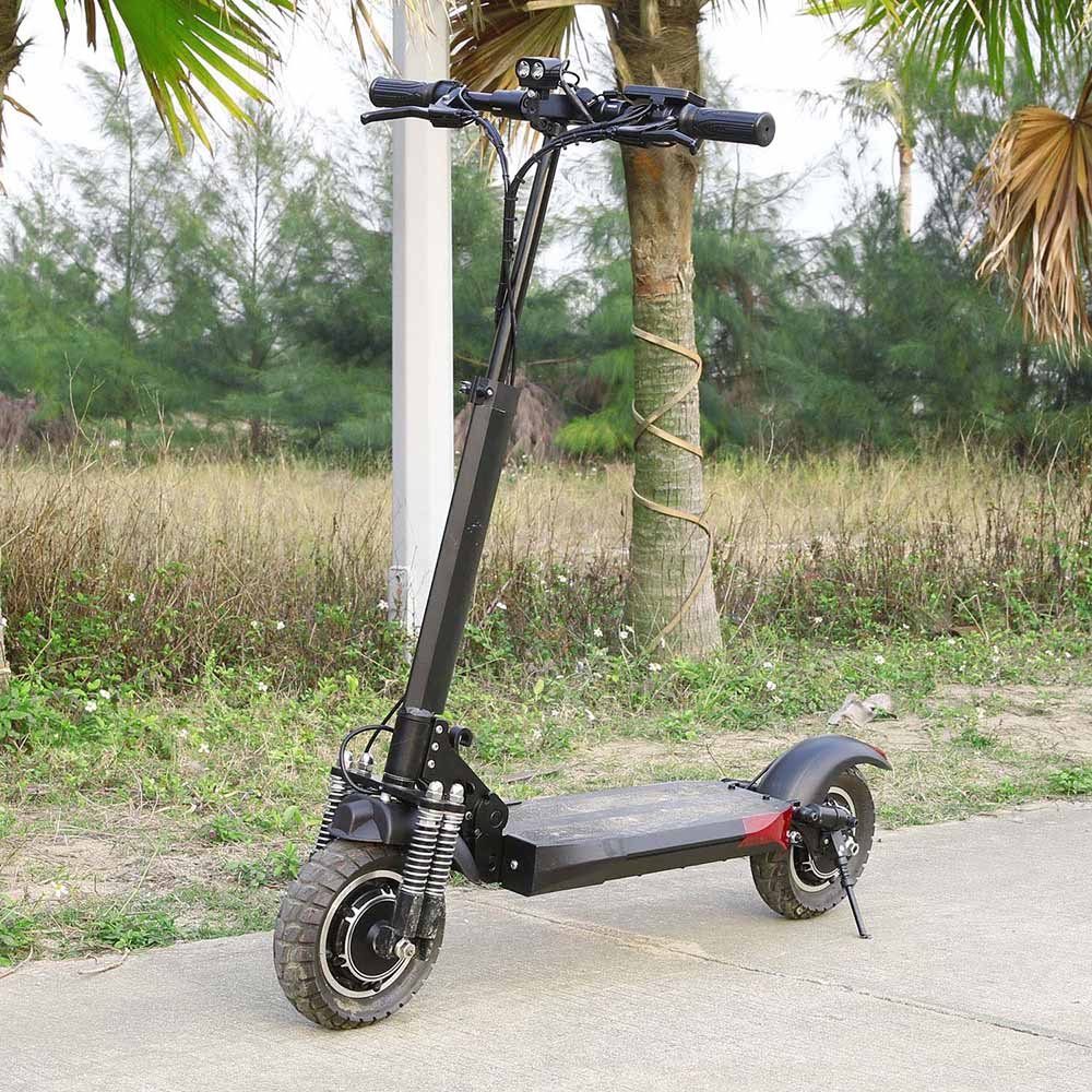 electric motorcycle scooter A1-10 10 inch scooter bike 2 wheel 48v 500w 750w dual motor electric scooter for sale