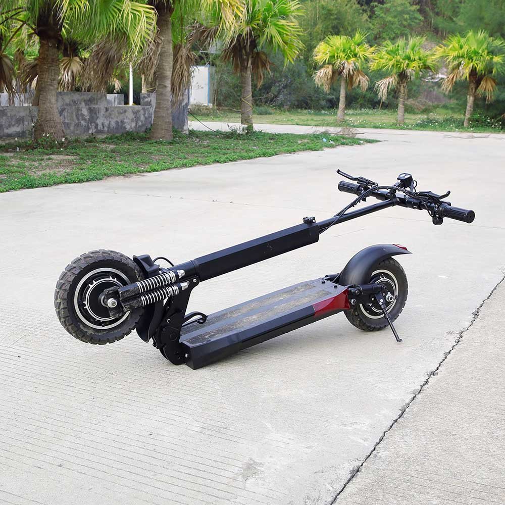 electric motorcycle scooter A1-10 10 inch scooter bike 2 wheel 48v 500w 750w dual motor electric scooter for sale