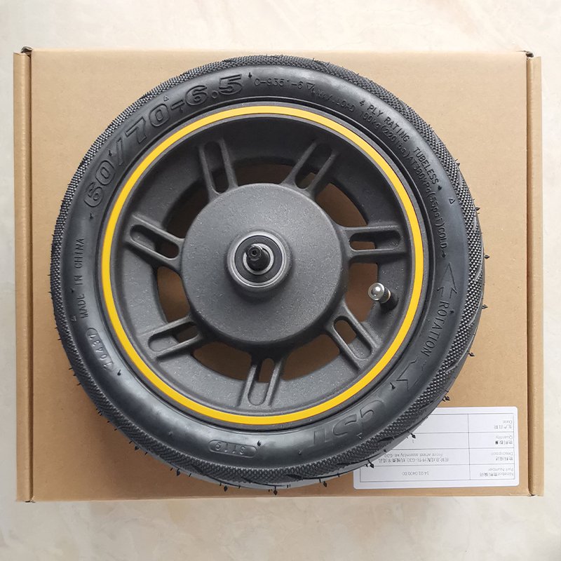 Superbsail Original Front Wheel For Nine-bot Max G30 G30D Kickscooter 10inch Front Wheel Hub With Vacuum Tire Spare Parts
