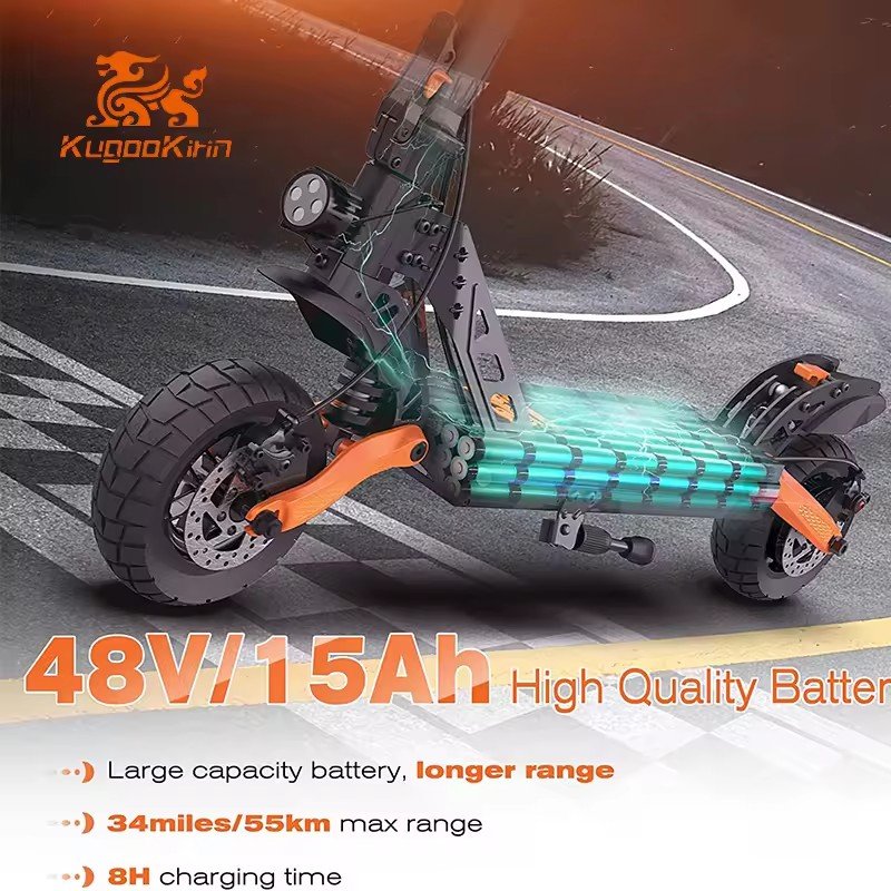 China wholesale Kugoo Kukirin escooter G2 Pro Electric Scooter with Detachable Seat for sale offroad e-scooter