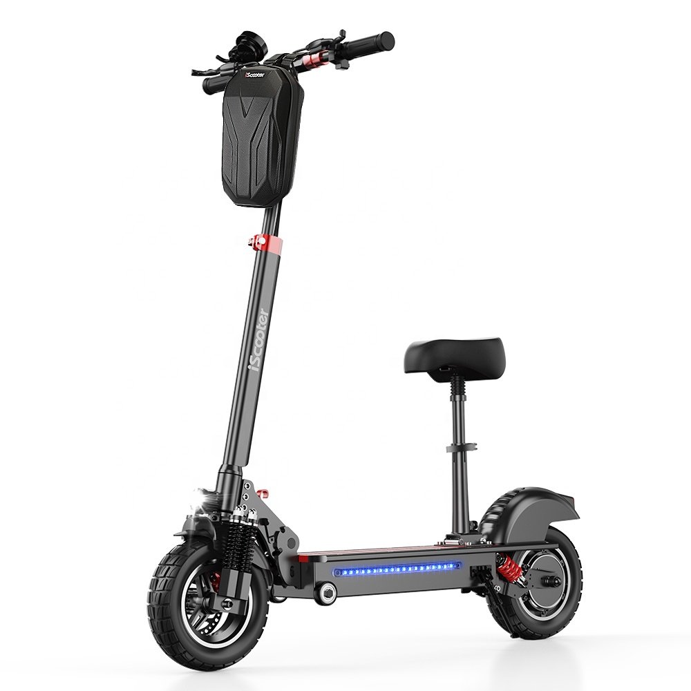 iX5 High Quality China Powerful 48V 600W 45km/h Fast Folding Electric Scooter with Seat