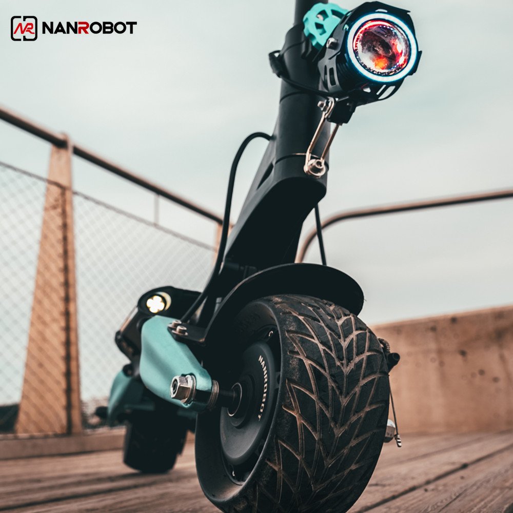 Nanrobot 1600w 48v 40km Cheap 8inch Electric Scooter For Adult