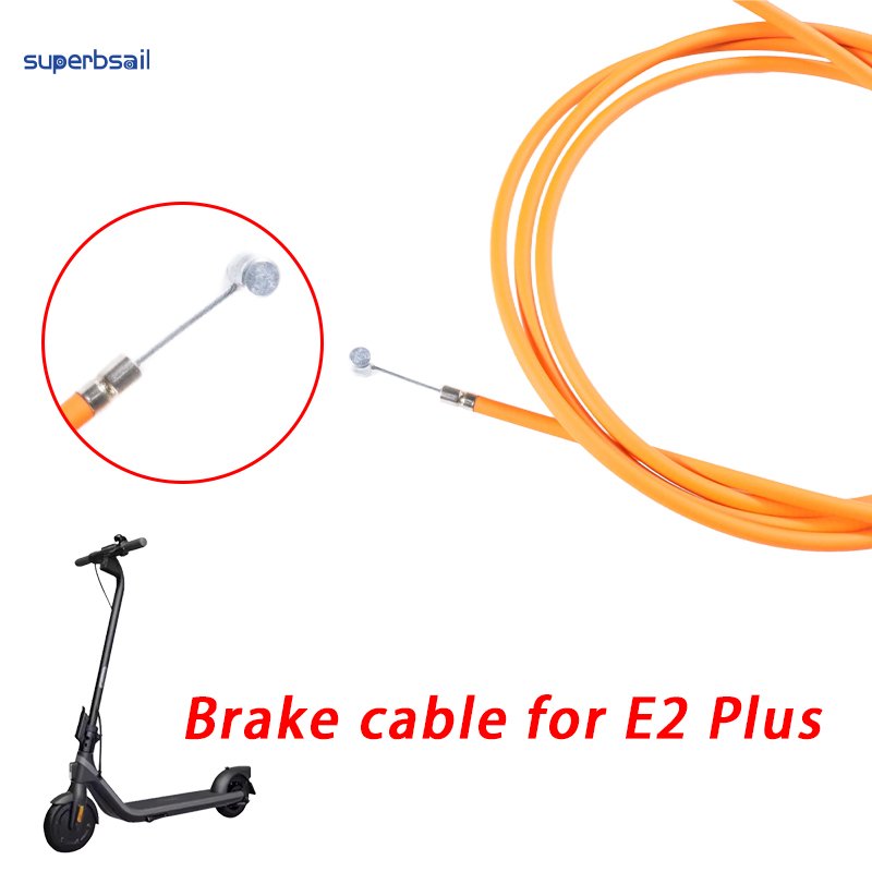Brake Cable for Ninebot KickScooter E2 Plus Electric Scooter Front Wheel Brake Wise Line Assembly Parts