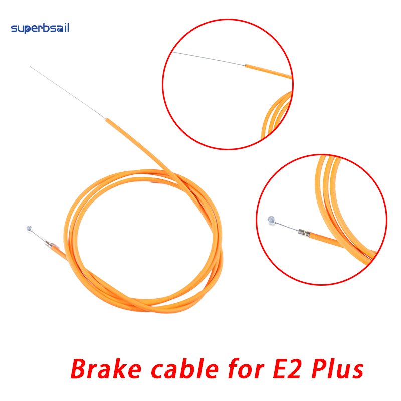 Brake Cable for Ninebot KickScooter E2 Plus Electric Scooter Front Wheel Brake Wise Line Assembly Parts