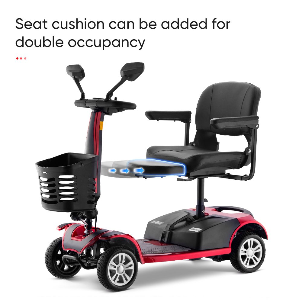 Hot Selling Intelligent Folding Mobility Electric Scooters 4 Wheels Electric Scooter For Seniors