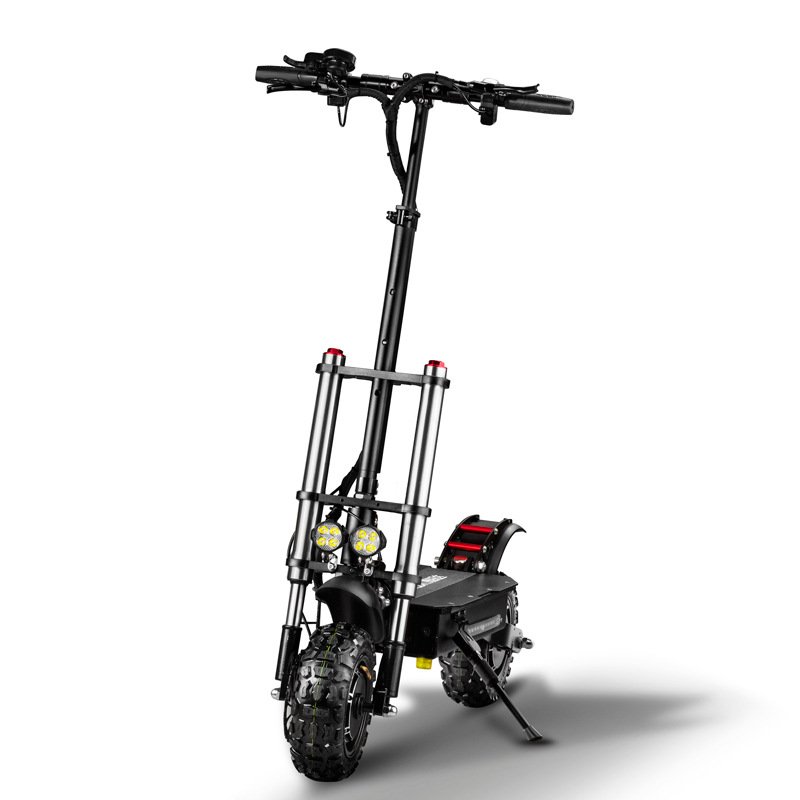 Y10 60V 5600W Electric Scooter Dual Motor 11 Inch Big Foldable Design Fast Speed 65-75km/h 60V 20Ah Battery Power Optional Seat