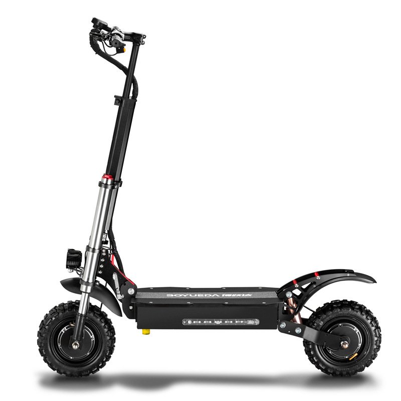 Y10 60V 5600W Electric Scooter Dual Motor 11 Inch Big Foldable Design Fast Speed 65-75km/h 60V 20Ah Battery Power Optional Seat