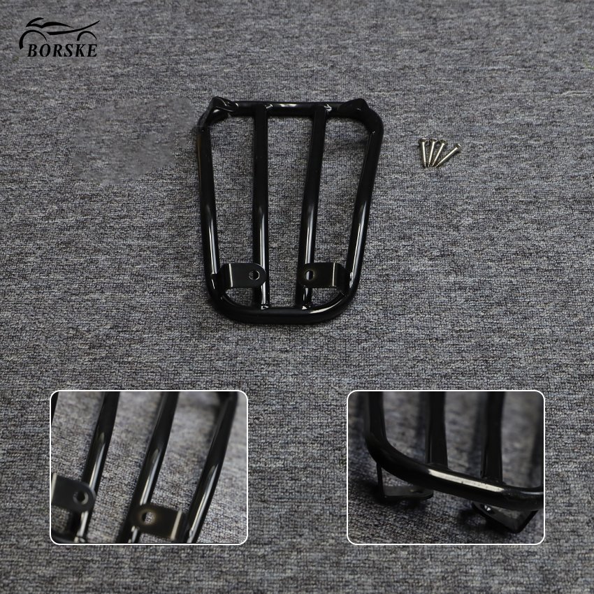 Motorcycle Rear Support Holder Scooter Luggage Rack Sports Bracket Folding Rear Shelf For Vespa Sprint Primavera