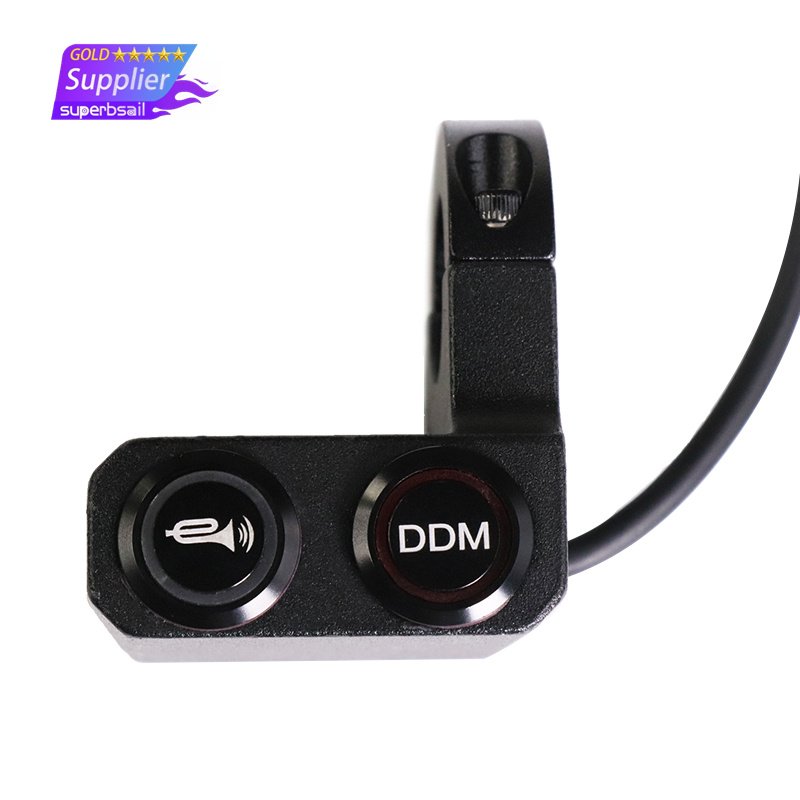 Superbsail Original VSET Single Dual Motor Switch With Sport Mode Button For VSETT10+ 11+ Electric Scooter DDM On-Off Spare Part