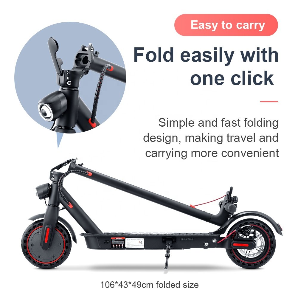 EU/UK stock i9pro 350W Electric Scooter 8.5 inch 30km/h Foldable Kick Scooters Electric Scooter Adult