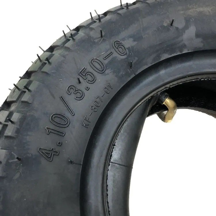 China top quality 4.10/3.50-6 Inner and outer tires road Common Road Type Scooter Wheels
