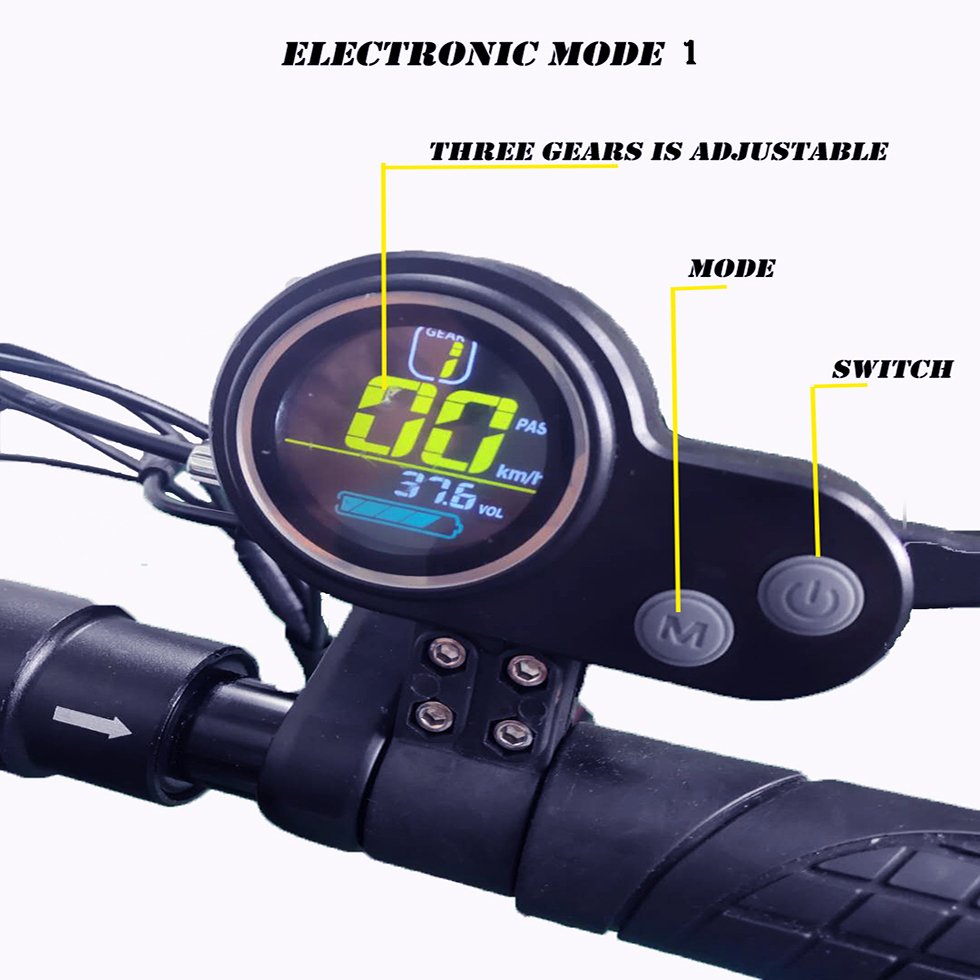 800W acceleration motor foldable electric scooter with 10-inch off-road wide tire for adults