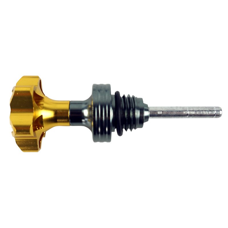 CNC aluminum Oil Level Indicator Gauge Motorcycle Fuel Dipstick for tank yamaha bws125 motorcycle accessories
