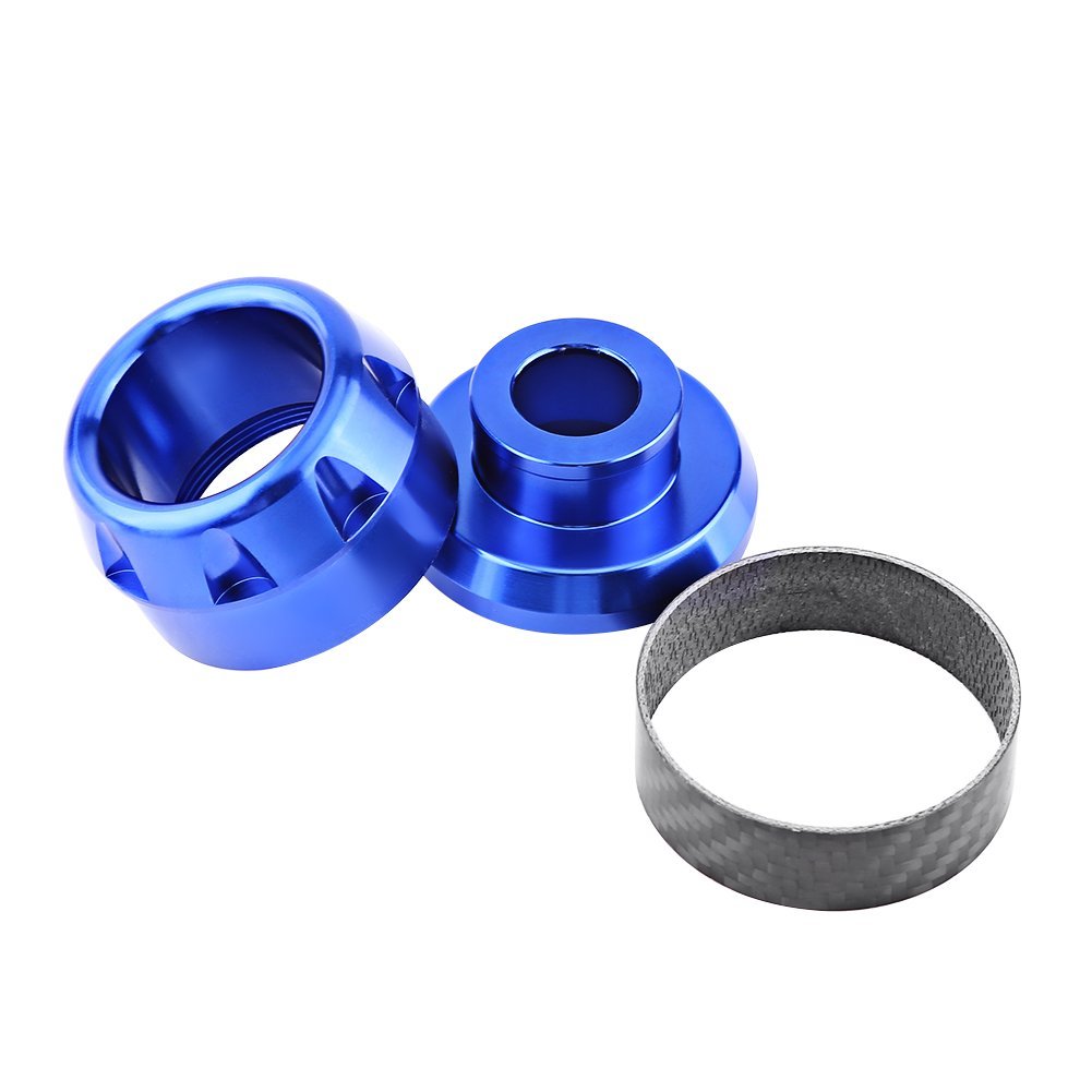 Motorcycle Universal CNC Carbon Front Fork Wheel Crash Frame Slider Falling Protection Accessories For Honda Yamaha Kawasaki
