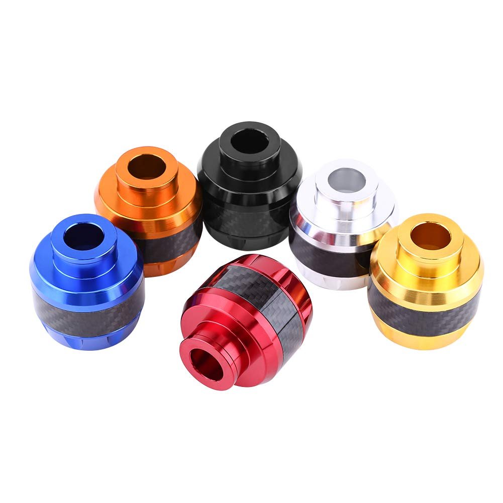 Motorcycle Universal CNC Carbon Front Fork Wheel Crash Frame Slider Falling Protection Accessories For Honda Yamaha Kawasaki
