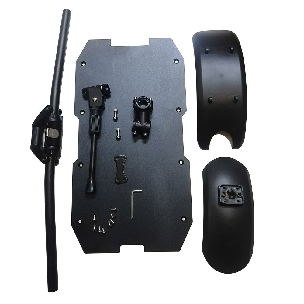 10/11 inch High Speed Double Aluminum Alloy Driver, 135/150mm Fork Electric Scooter Frame, Easy to Install