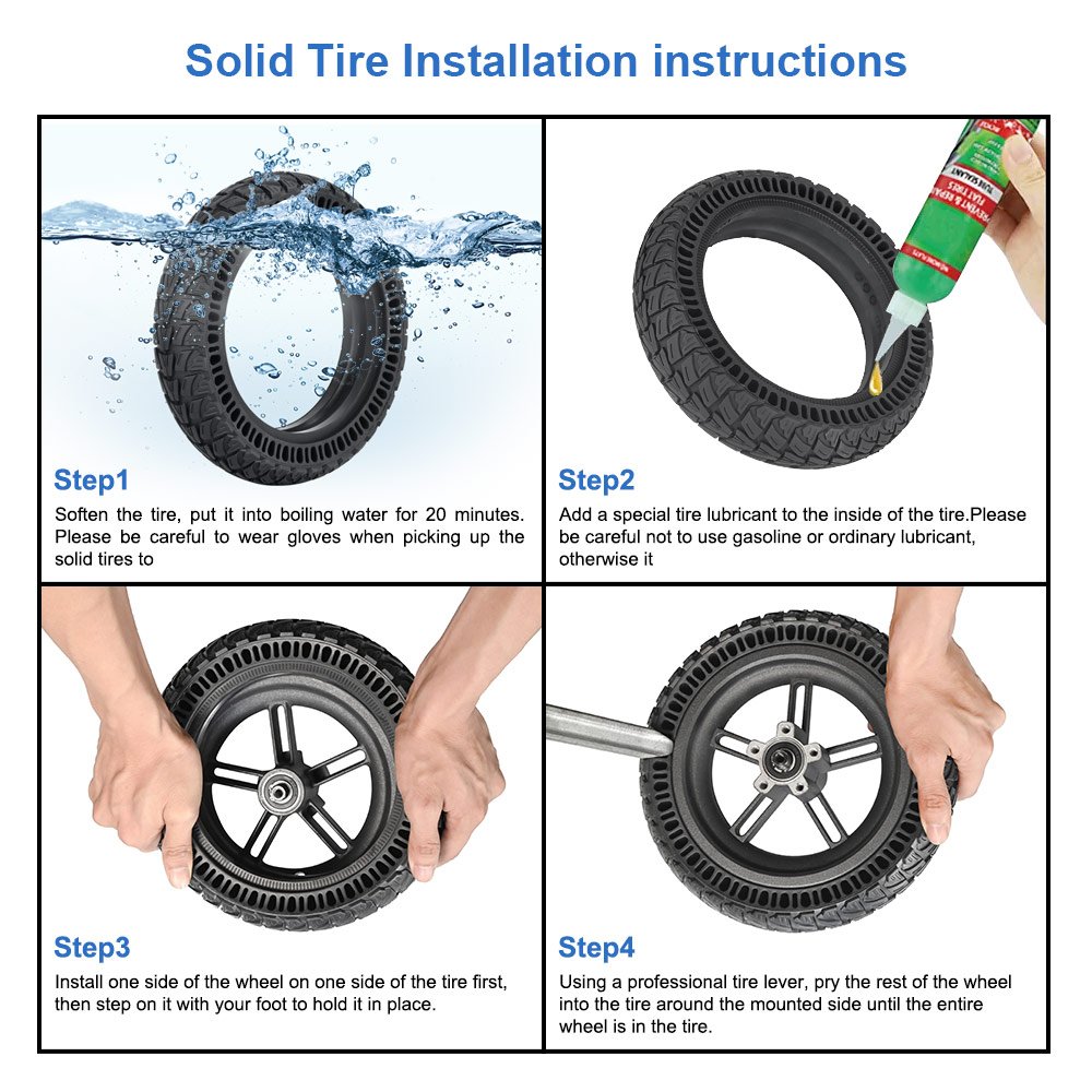 New Launch 9 inch Solid Tires Wheel Honeycomb Scooter Tyre for Cityneye M365/Pro Electric Scooter Tire