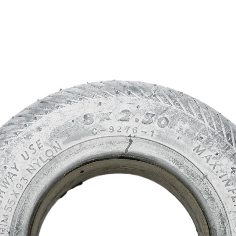 Electric scooter solid tires 8 * 2.50 tires scooter balance bike accessories