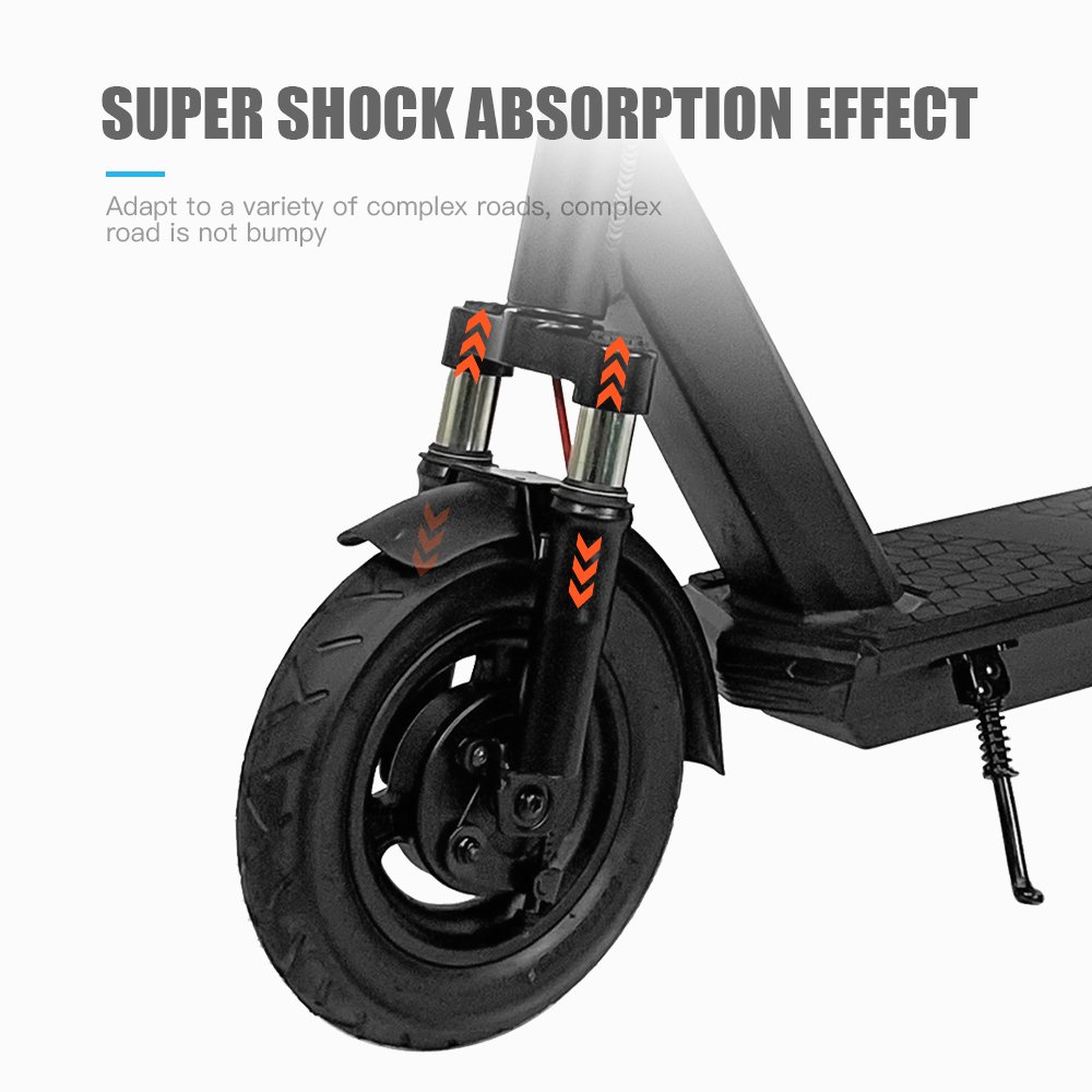 10 Inch High Performance 350W 2 Wheel Electric Kick Scooter Foldable Adult Electric Scooter