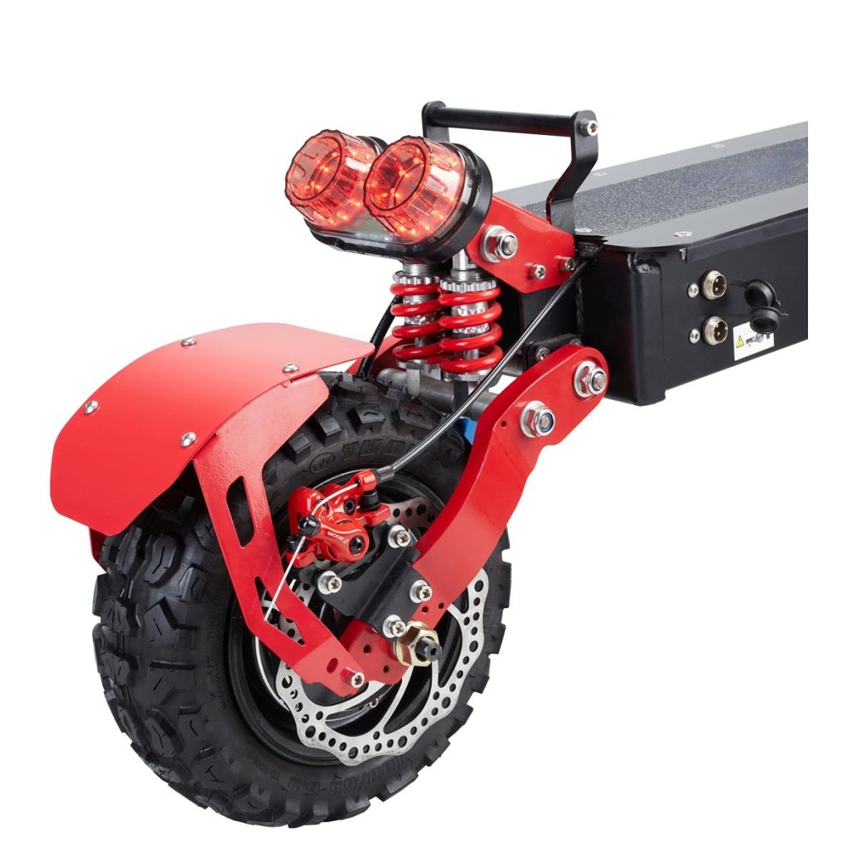 Bright Lights Electric Scooter EU USA LED Display Dual Motors High Speed Folding for Adults Long Trip City Terrain Big Fat 11"
