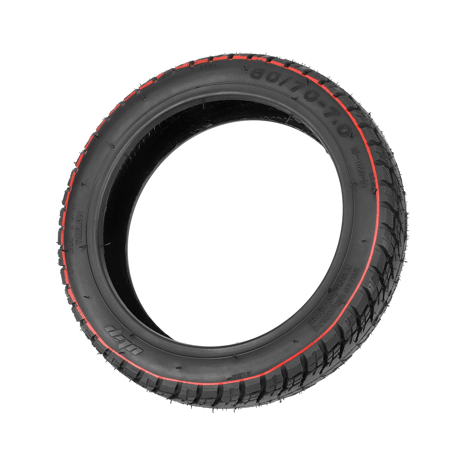 Ulip 60/70-7 off-road Tubeless Tire for Xiaomi 4 Pro Electric Scooters Tire Replacement Spare Parts for Xiaomi 4 Pro Parts