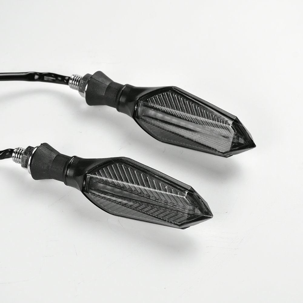Motorcycle flowing water turn light 12v double-sided LED turn signal ectric toy motorcycle retrofit lights accessories