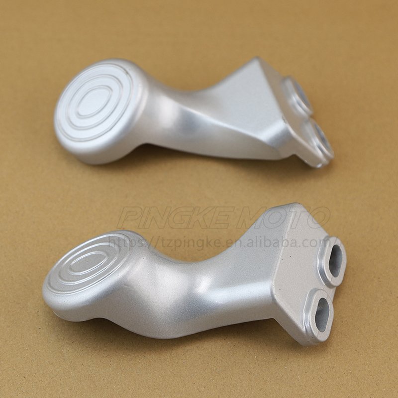 Motorcycle High Quality Aluminum Footrests Scooter Front Rear Passenger Footrests Horseshoe Style Modification Accessories