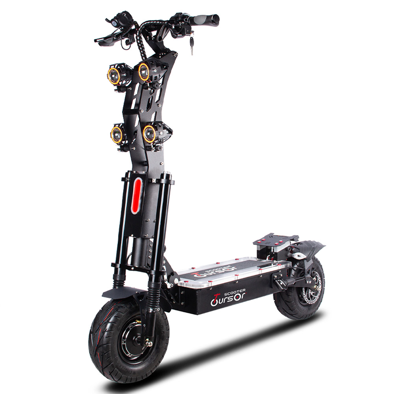 REALMAX ST-13 China factory 8000w dual motor 60v Foldable two wheel electric scooter with foldable