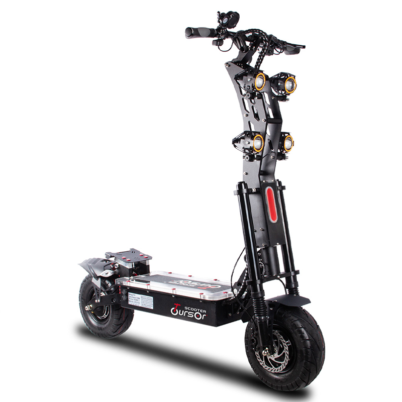 REALMAX ST-13 China factory 8000w dual motor 60v Foldable two wheel electric scooter with foldable