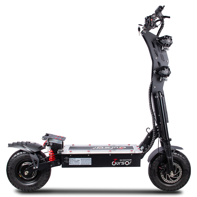 REALMAX ST-13 China factory 8000w dual motor 60v Foldable two wheel electric scooter with foldable