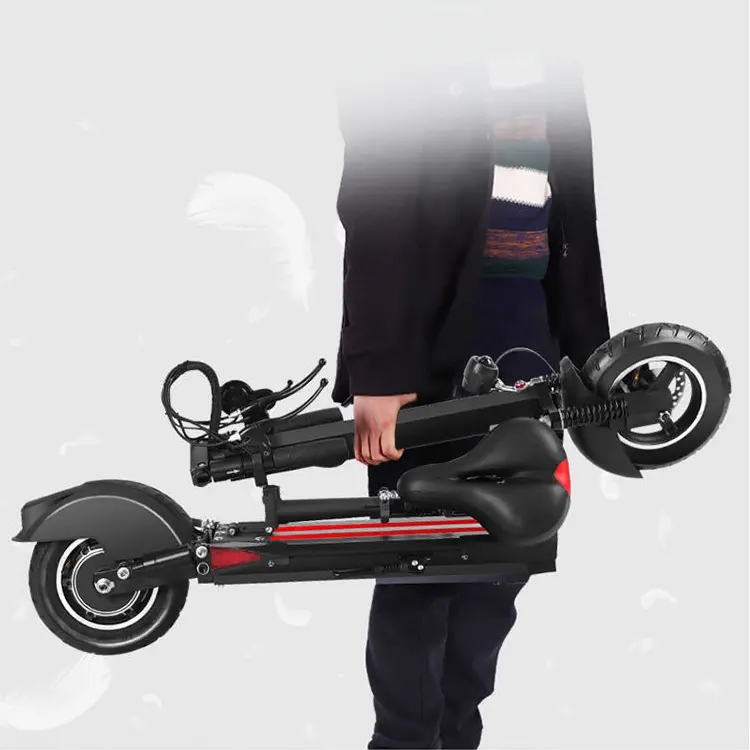 High Quality EU US Warehouse 10 inchTire 800w Fast Electric Scooter With Seat For Adults