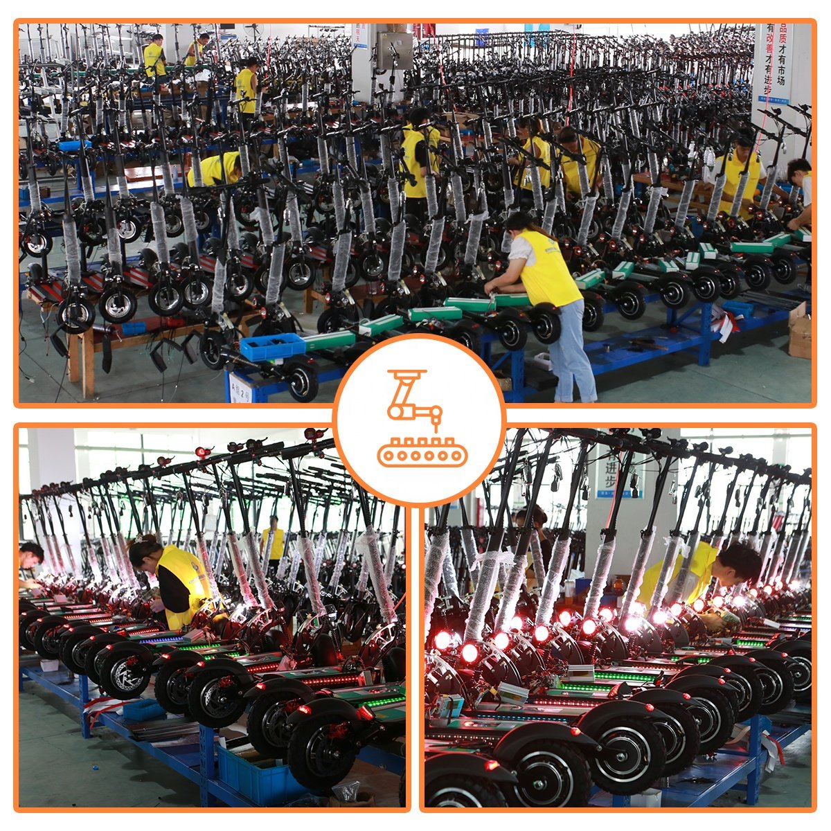 SUNNIGOO Off Road Electric Scooter For Adults Powerful 800W 48V E-scooters With Seat Hot Sale Factory Customization Model