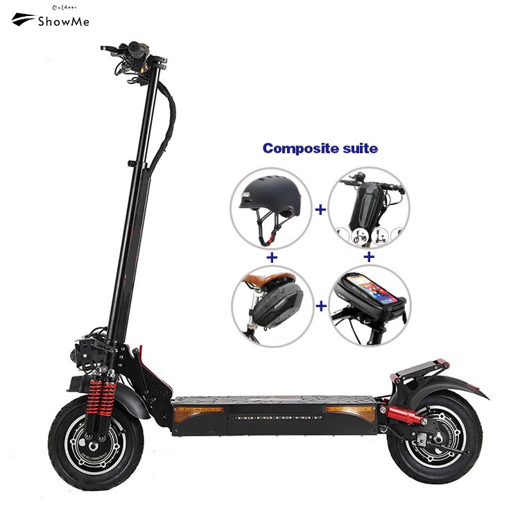 motorcycle electric EU warehouse 10 inch 48V 1600w scooter electric adult moped electric scooter parts for sale R1