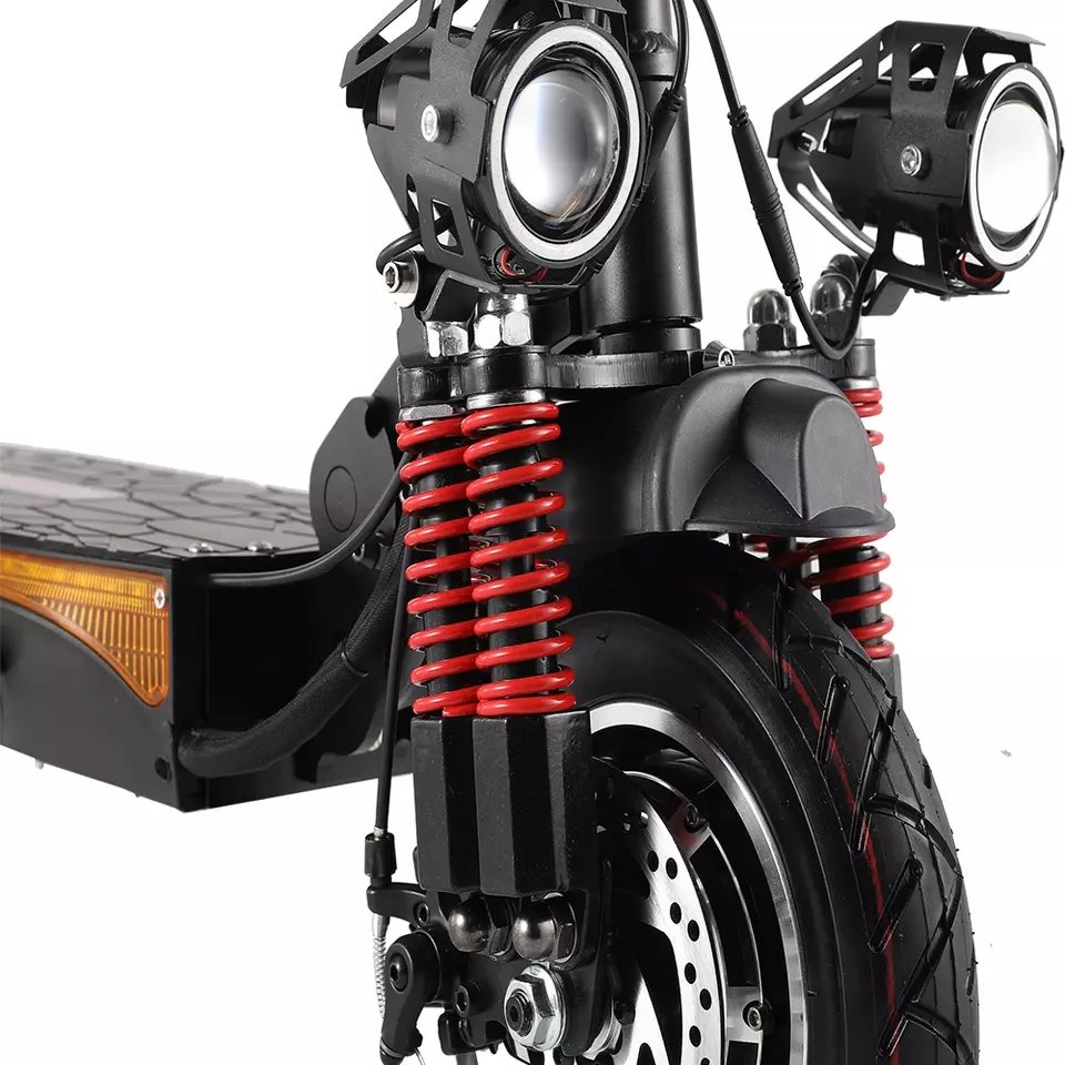 motorcycle electric EU warehouse 10 inch 48V 1600w scooter electric adult moped electric scooter parts for sale R1
