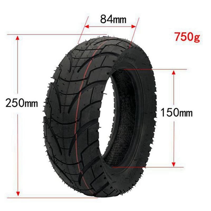 EU warehouse 10x3.0 Tire 80/65-6 Tyre Inner Bike Thicken Wear-resistant Pneumatic Wheel Parts For Electric Scooter 10 Inch Tire