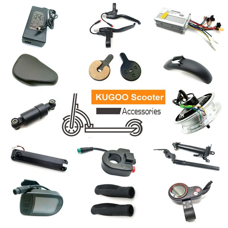 E-Scooter Replacement Parts Metal Folding Square tube For 8 inch KUGOO S1 S2 S3 Electric Scooter Accessory